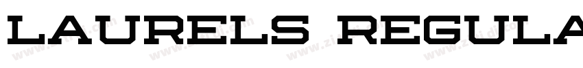 Laurels Regular字体转换